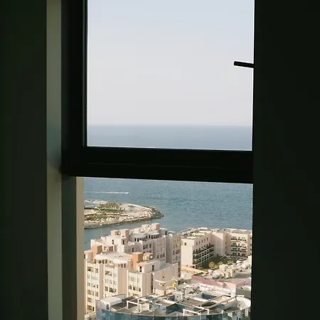 Luxury Sky At Mercury Tower 22nd Floor Sea View Infinity Pool Сент Джулианс