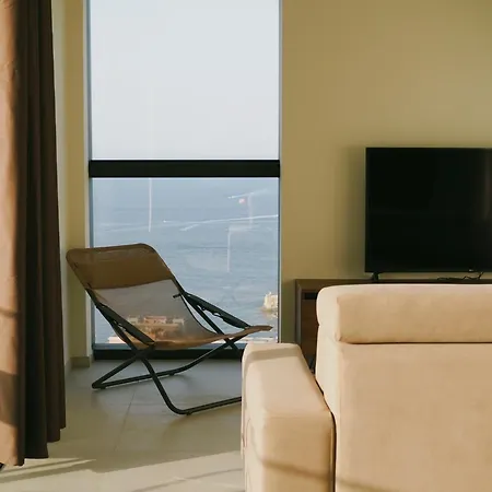 Luxury Sky At Mercury Tower 22nd Floor Sea View Infinity Pool * Сент Джулианс