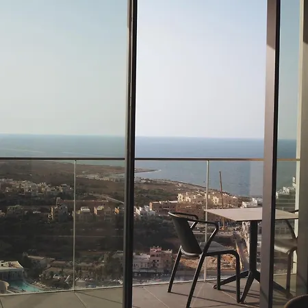 Luxury Sky At Mercury Tower 22nd Floor Sea View Infinity Pool * Сент Джулианс